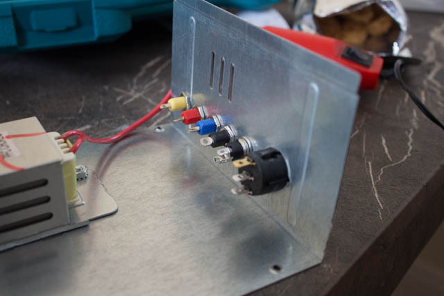 diy tezgah psu - bileşenler monte