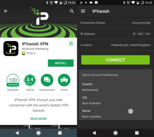 Derinlemesine İnceleme: IPVanish - Her Cihaz için Esnek, Güvenilir VPN muo ipvanish android oynamasını teşvik etti