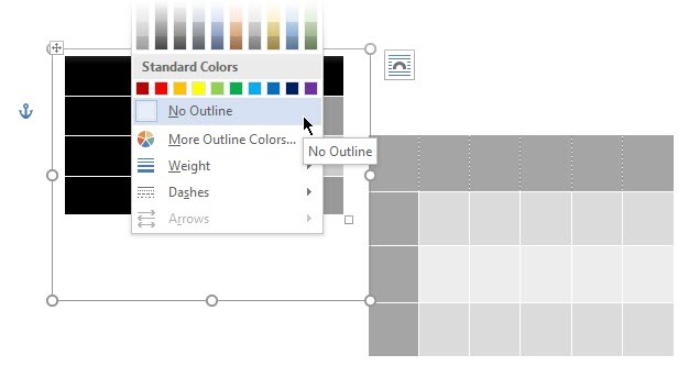 Microsoft Word MSWord Metin Kutuları Anahatlarında Daha İyi Tablo Konumlandırma için Bu Hile Kullan