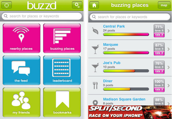 Foursquare 10 için En İyi Konum Bazlı Alternatifler fs alt buzzd2