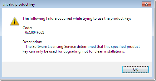 Windows 7 yükseltme sorunları
