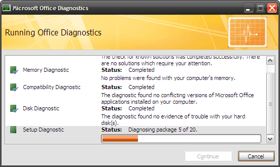 MS Office Diagnostics 4 sınaması ile Microsoft Office Sorunları Nasıl Onarılır