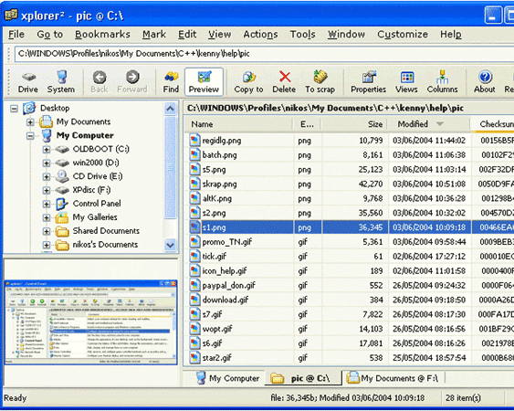 xplorer2 - Windows Gezgini'ne alternatif