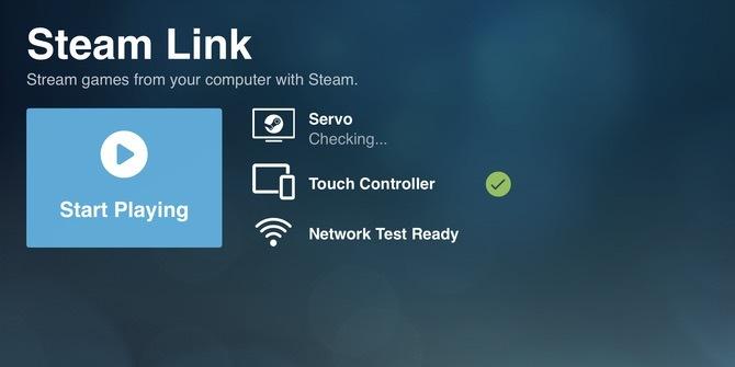 Steam Link başlatma