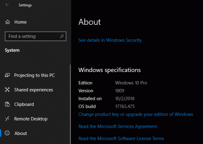 Windows 10 Özellik Ayarları