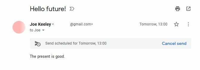 Gmail'de planlanmış bir e-postayı iptal etme