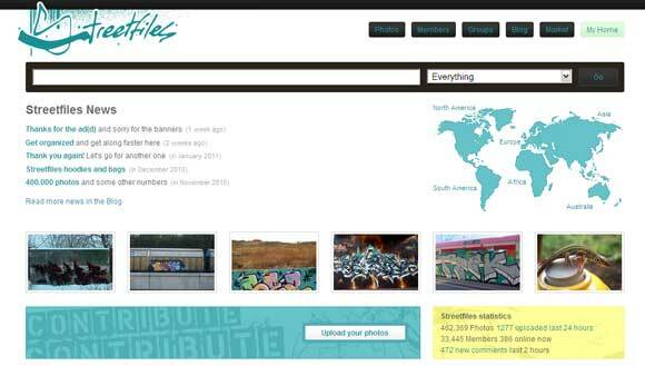 sokak sanatı ve grafiti çevrimiçi siteleri