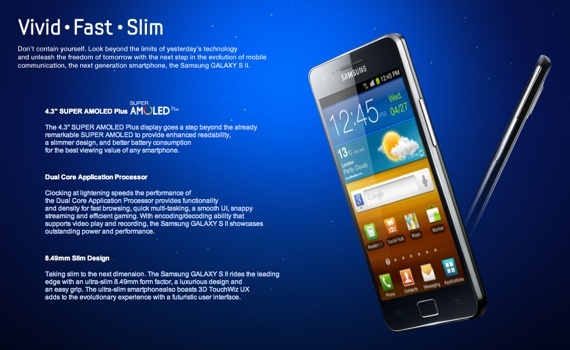 Samsung Galaxy S II Hediye samsung2