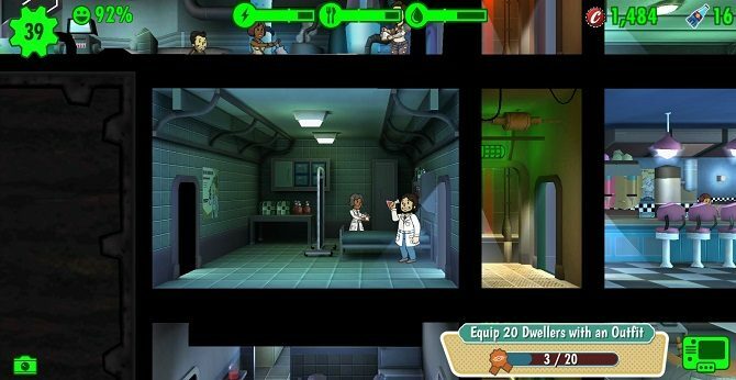 fallout shelter outfits ekran görüntüsü