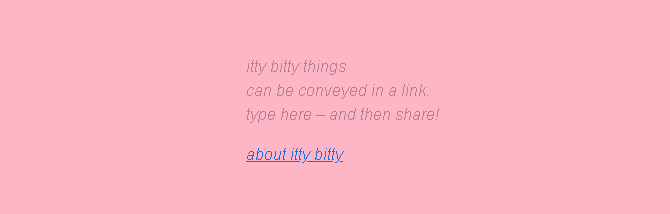 Itty Bitty ile barındırma ücretsiz HTML web sitesi oluşturun