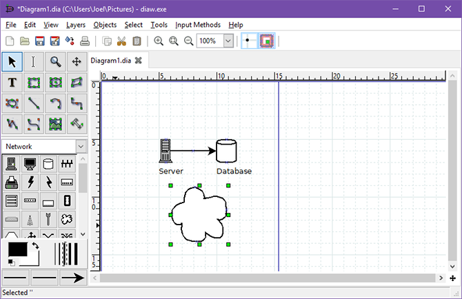 visio-alternatif çap düzenleme