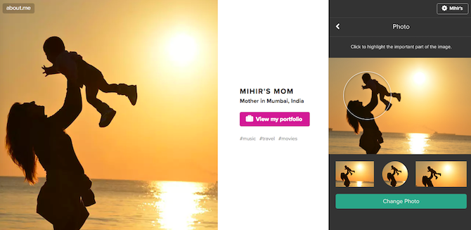 Hakkında. Bay Anneler Günü'nde anneniz için basit bir web sitesi oluşturmanıza izin veriyor