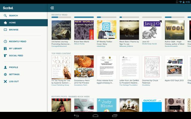 Scribd-Harper-Collins-netflix-kitaplar-android