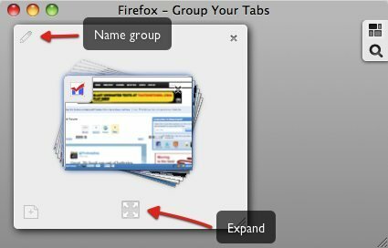 firefox sekmesini yönet