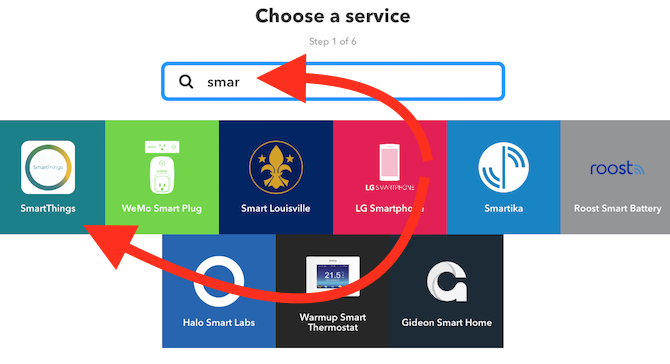 Samsung SmartThings Sisteminizi Ayarlama ve Kullanma smartthings search ifttt