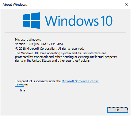 Hangi Windows sürümünü ve sürümünü kullandığınızı hızlı bir şekilde bulma.