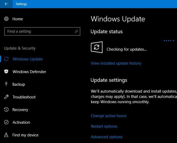 Windows Update aracılığıyla Windows 10'u güncelleyin