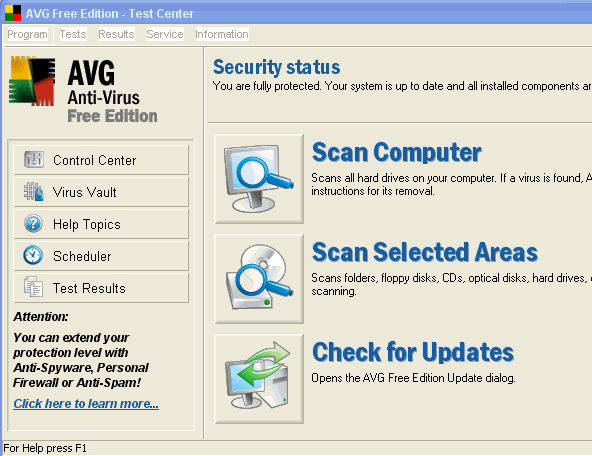 Bilgisayarınızı hızlandırmak için freeware avg