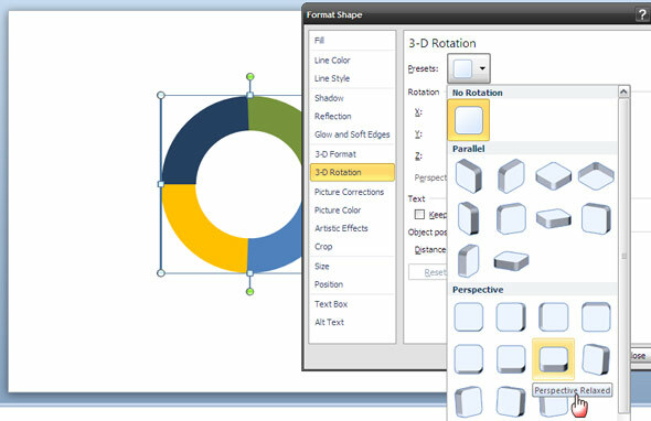 PowerPoint Art: Döngüsel bir işlem ppt 3d circle07 göstermek için 3-B daire nasıl oluşturulur