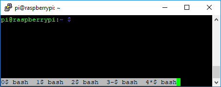 GNU Ekran Terminali Pencere Listesi