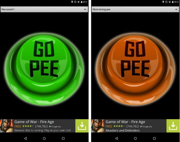 BathroomAndroidApps-Pee-Düğme