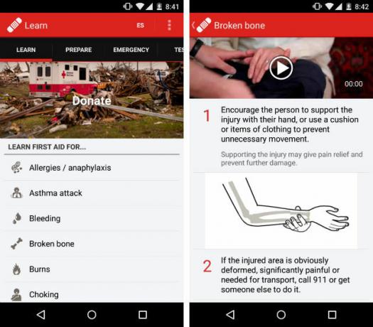 EmergencyAndroidApps-Kırmızı Çapraz İlkyardım