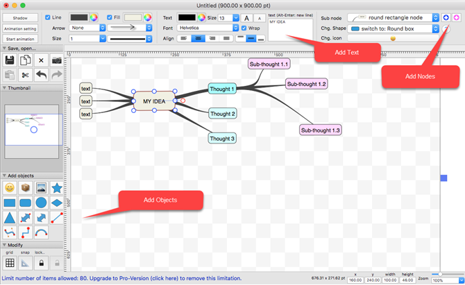 Mac Mind Map Haritası