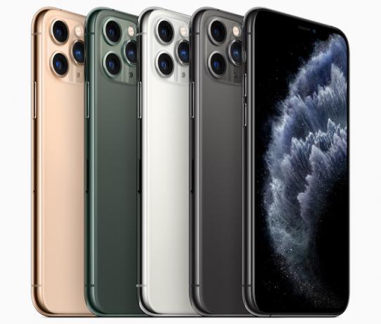 iPhone 11 Pro, mevcut dört renginde