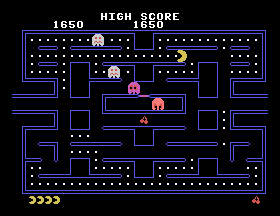 Internet Arşivi "Konsol Oturma Odası" Pac Man 1983 ile Retro Oyunlar Oynamanıza İzin Verir