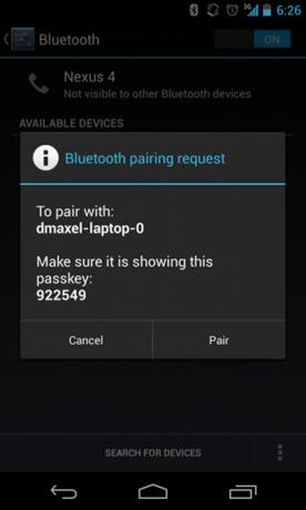 bluetooth için kullanır