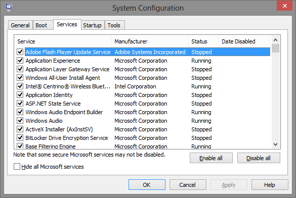 6 Windows Sistem Yapılandırması - hizmetler