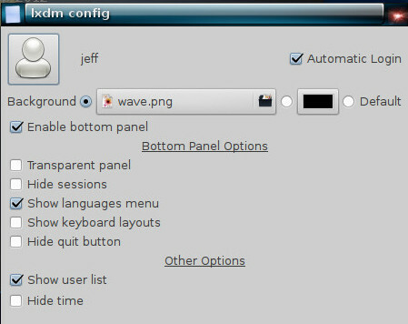 linux-display-yöneticiler-lxdm-settings