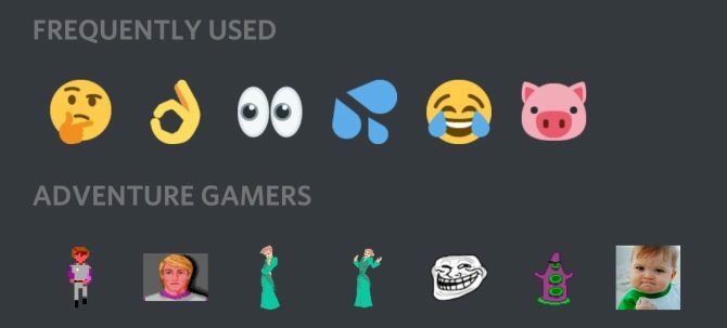 Uyuşmazlık vs. Steam Sohbet - emojis