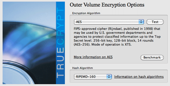 TrueCrypt 7 4 şifreleme ptions ile tamamen gizli bir bölüm oluşturma