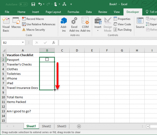 excel'de profesyoneller gibi bir kontrol listesi nasıl oluşturulur