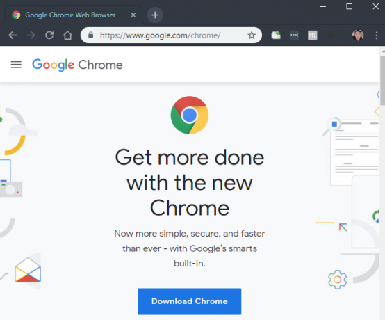 Google Chrome Ana Sayfası