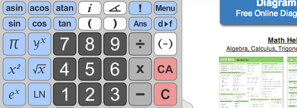 online matematik hesap makinesi