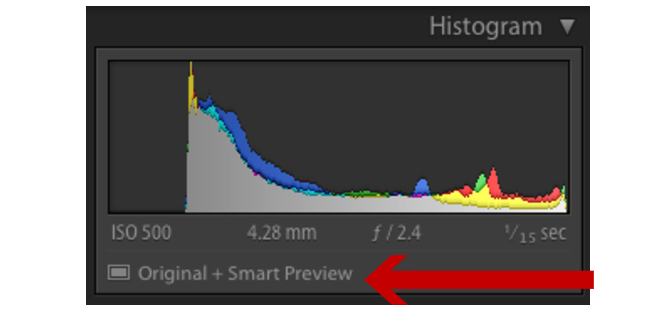 akıllı önizleme lightroom