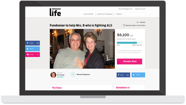 IndieGoGo-yaşam kampanyası