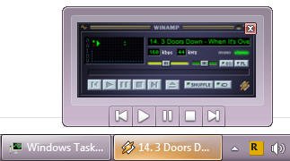 Windows için winamp oynatıcı