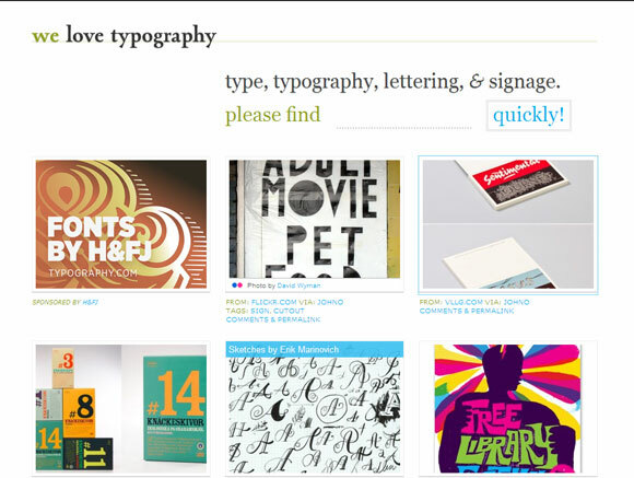 tipografi web uygulaması