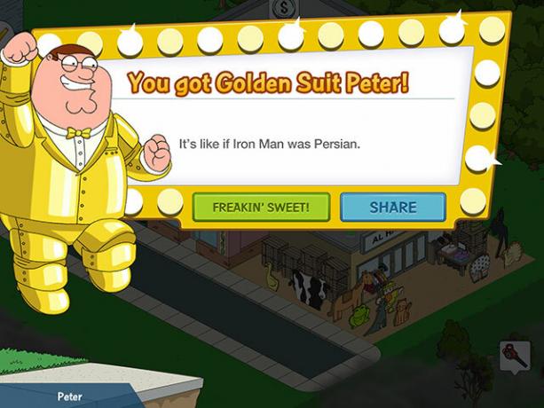 Family Guy: Şeyler Arayışı - Temel Fan Servisi veya Lunacy Oynaması Ücretsiz? goldensuit