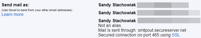 gmail bağlantılı e-postalar