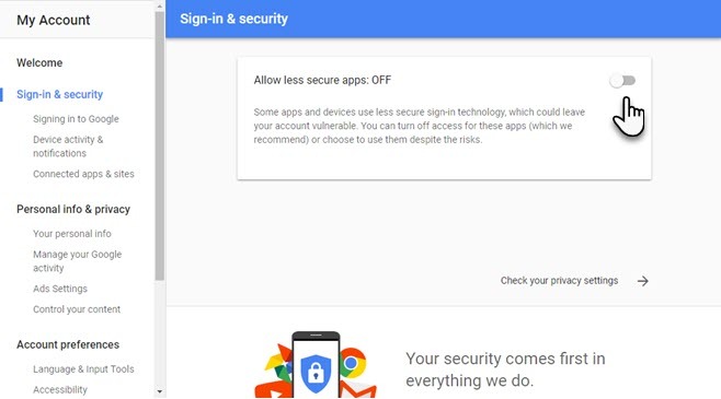 Google Üçüncü Taraf Uygulamalara Oturum Açma Erişimini Engellediğinde Yapılması Gerekenler Google Apps Güvenliği
