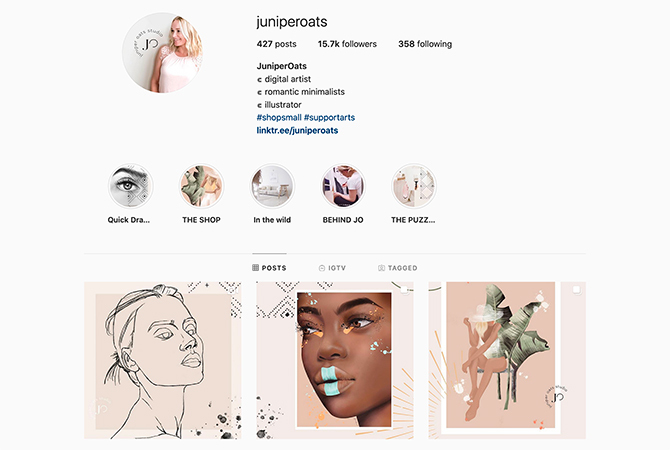 Instagram Puzzle Temalar Instagram Hesabındaki Resim ve Videoları juniperoats