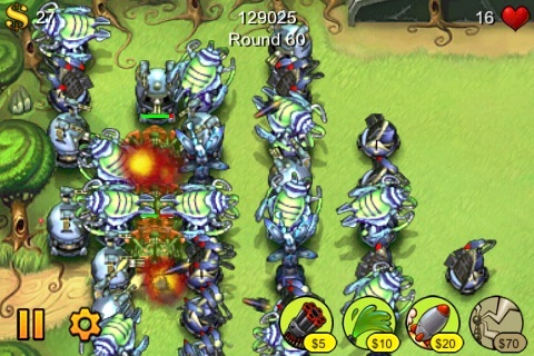 En İyi iPhone Kule Savunma Oyunları 2009 + Hediye fieldrunners3