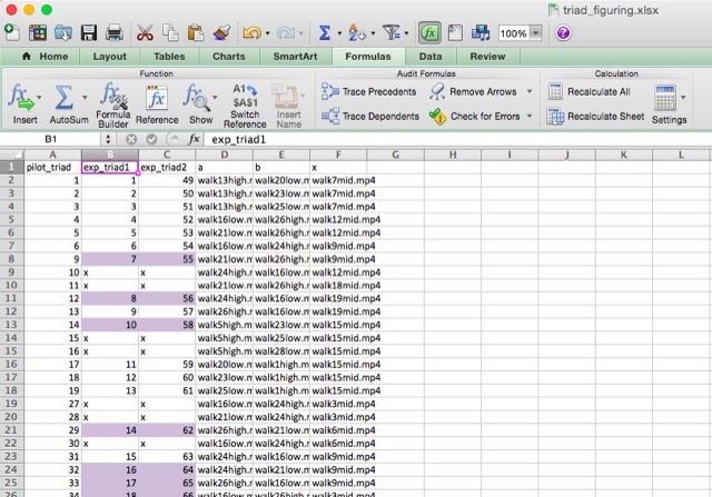 Excel-şerit formüller