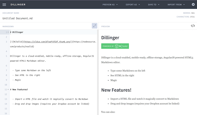 Bu faydalı web sitesi Dillinger olarak bilinir