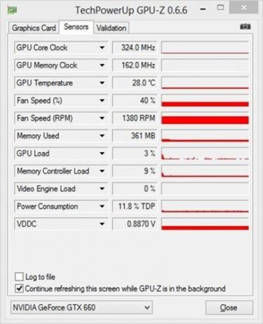 gpu-z uygulaması