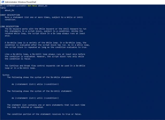 powershell foreach döngüler